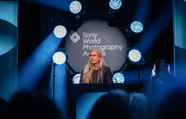 Photograph of Monica Allende at the Awards Night