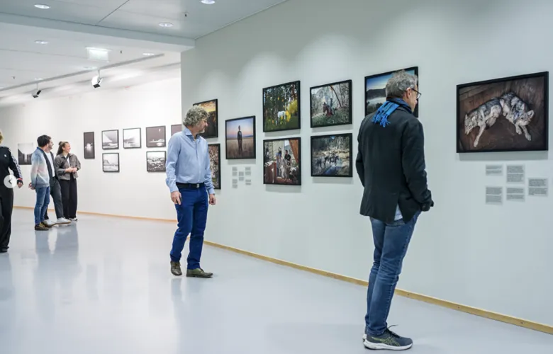 2025 Sony World Photography Awards exhibition at Willy-Brandt-Haus in Berlin, Germany